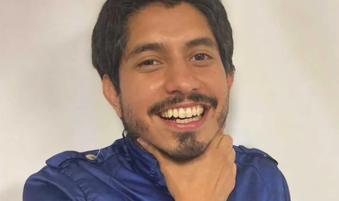 Diego Saldaña, autor de Tiene la noche un árbol. Cortesía