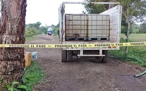 Realizan cateo en tres ranchos en el llamado triángulo rojo del huachicol. Twitter