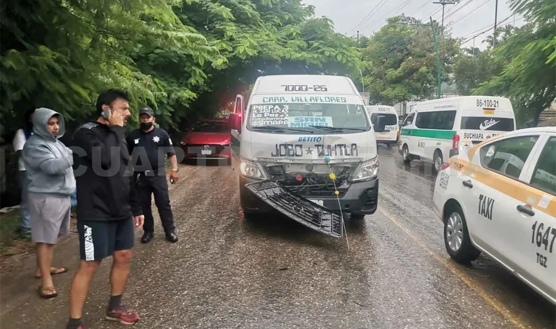 Cuatro heridos en encontronazo