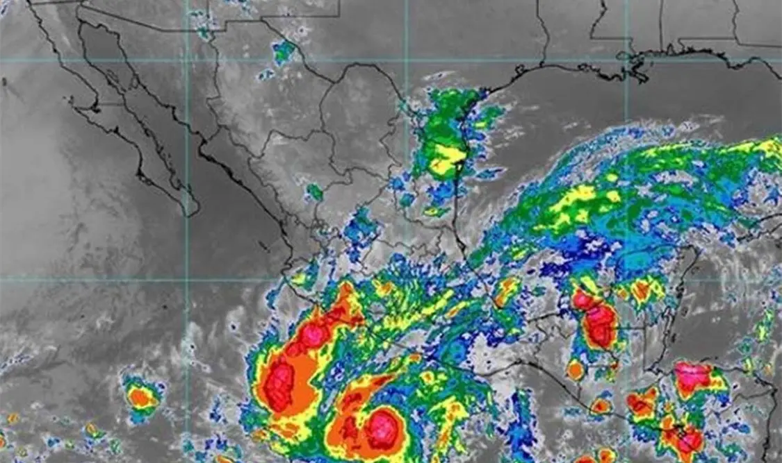 El huracán Rick se intensificará a categoría 2 y continuará acercándose a las costas de Guerrero y Michoacán; autoridades se coordinan en acciones de prevención y preparación. Cortesía