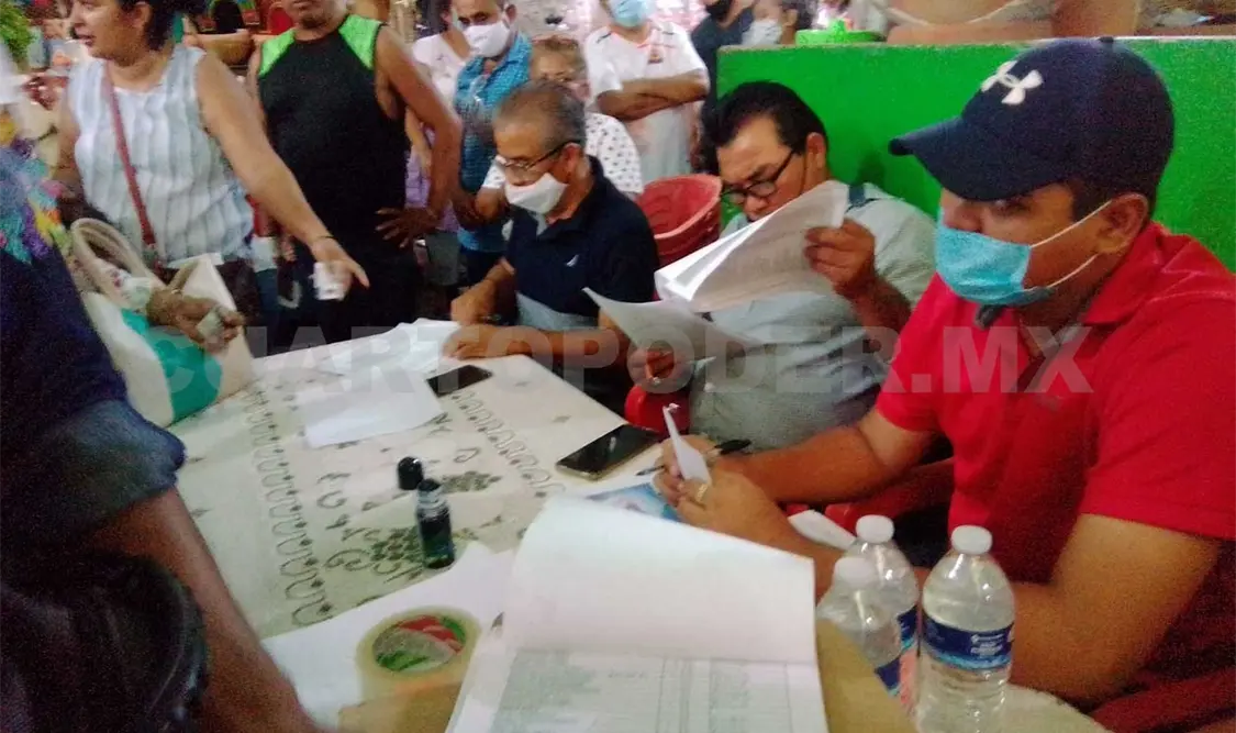 No se registró ningún tipo de incidente a la hora de la votación, al contrario, todo fue bajo un clima de tranquilidad y paz. Noel Vázquez / CP