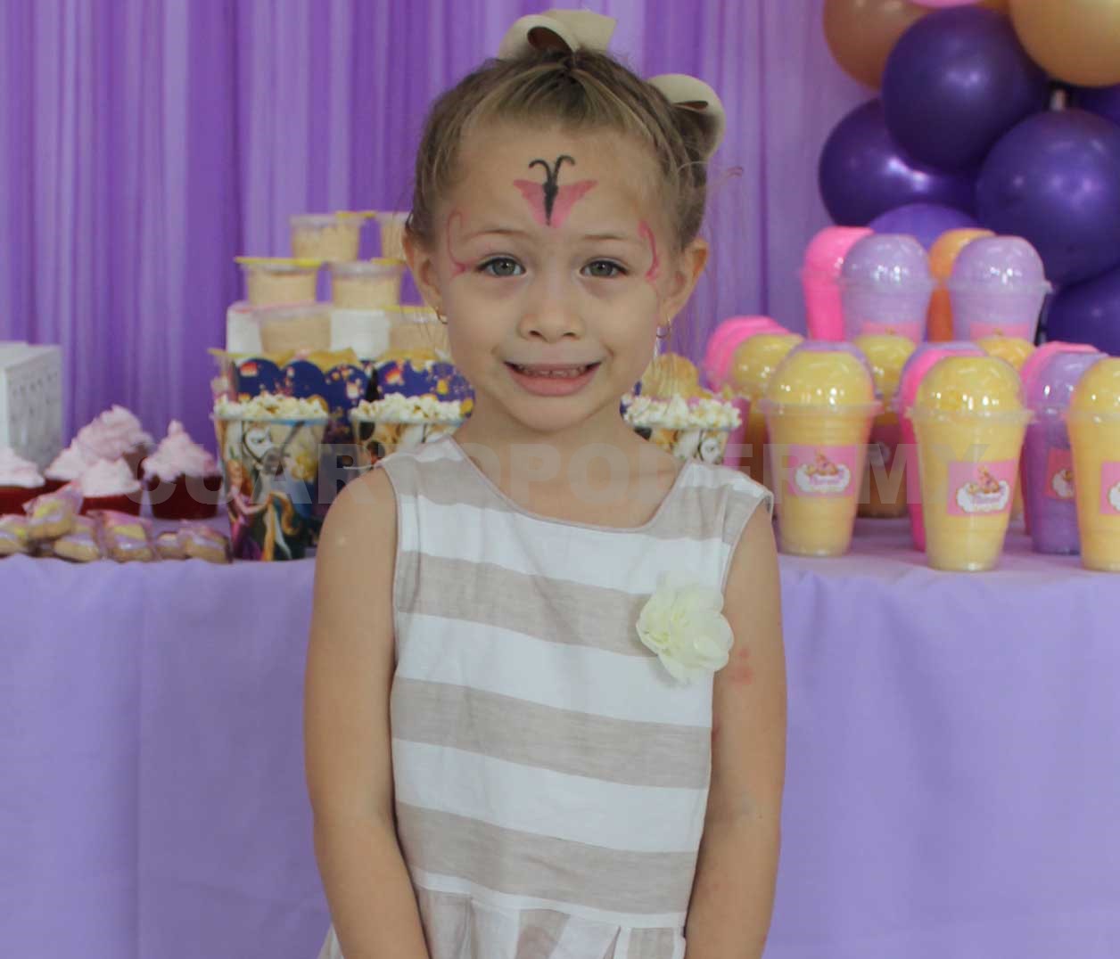 Mariana José cumplió 4 años