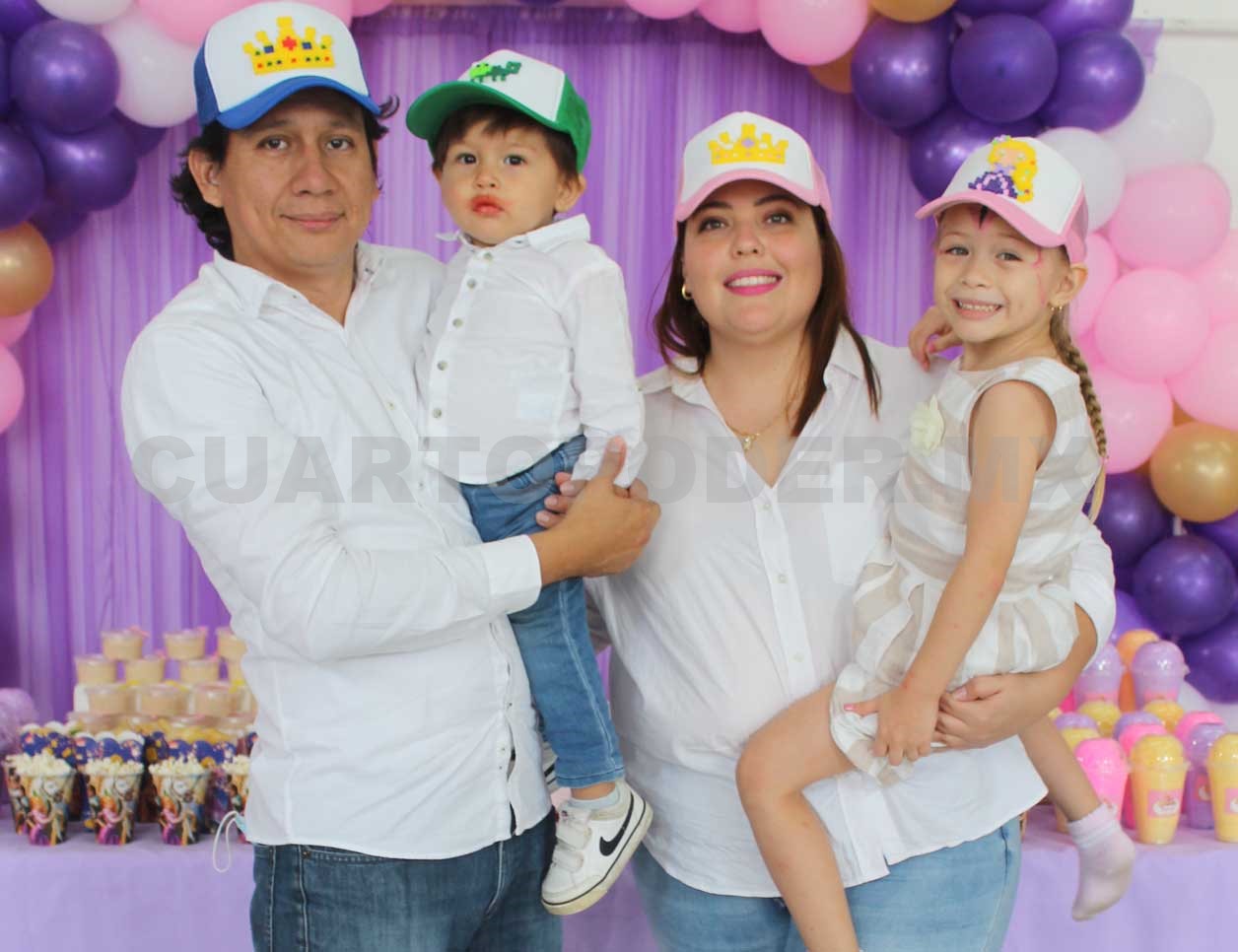 Mariana José cumplió 4 años