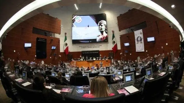 Con 67 votos a favor y 43 en contra, el pleno del Senado aprobó en lo general y sin cambios, la Miscelánea Fiscal 2022. Cortesía