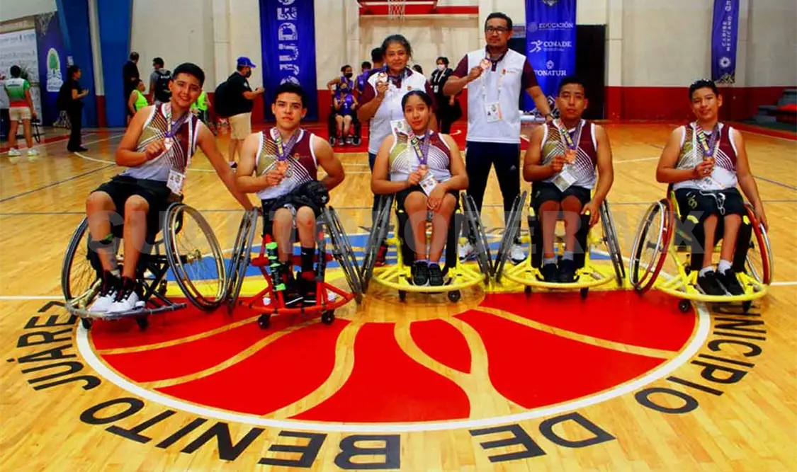 Chiapas obtiene bronce en Basquetbol