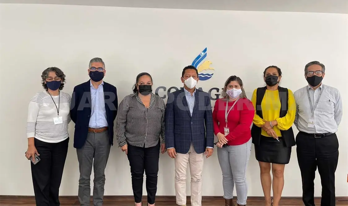 Sostiene Llaven reunión con funcionarios de Conagua