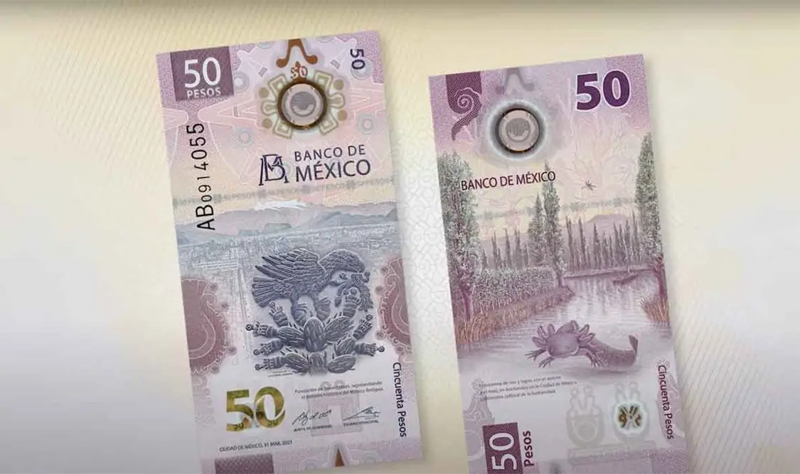 Presentan este jueves nuevo billete de 50 pesos