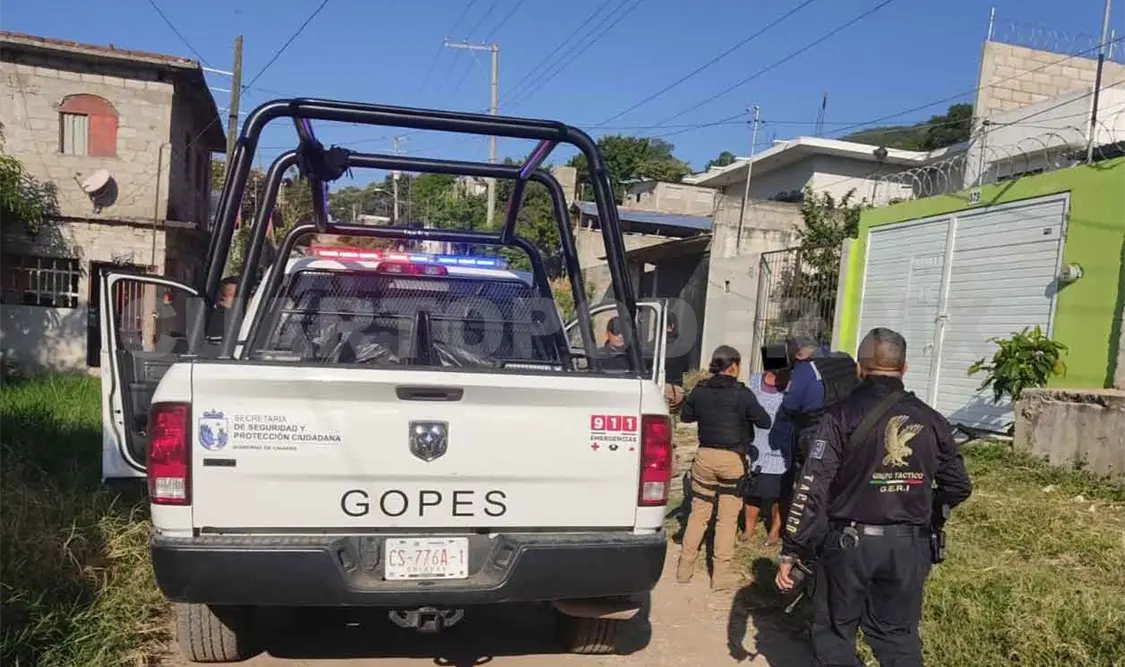 Un herido en la cabeza en riña entre hermanos