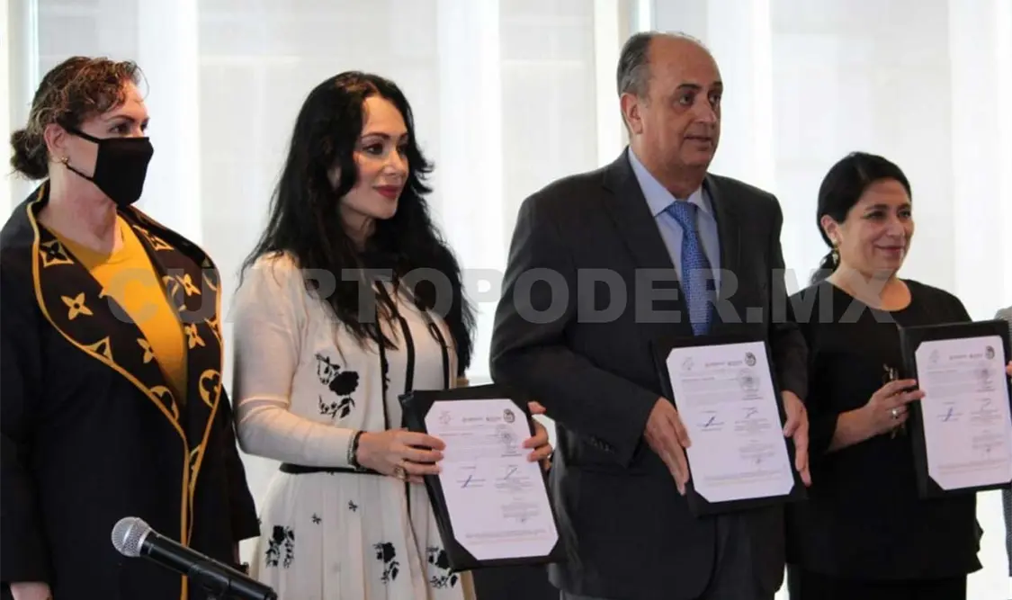 La Secretaría de Gobernación, a través del Conapred, firmó un convenio de colaboración con el TFJA. cortesía