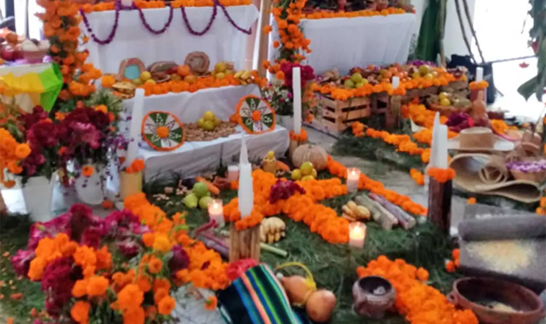 Arte, calaveritas y Catrinas invaden el parque central