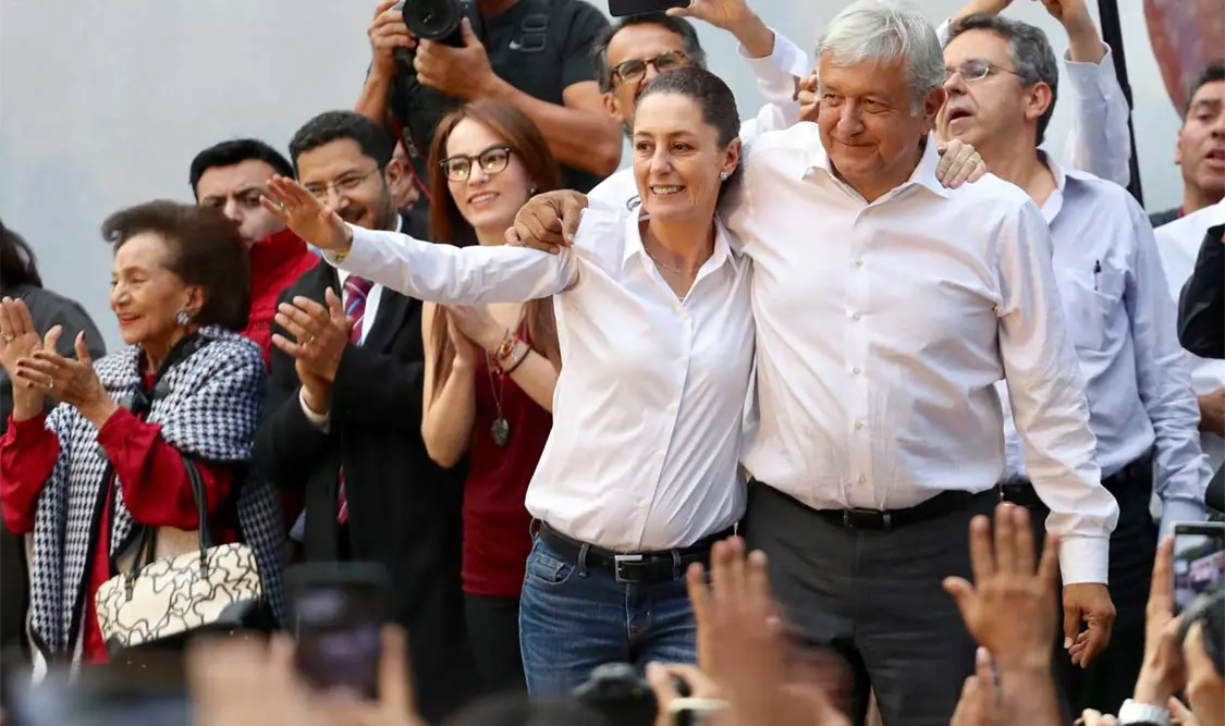 La jefa de Gobierno de la Ciudad de México dijo que no va a traicionar al pueblo. Cortesía