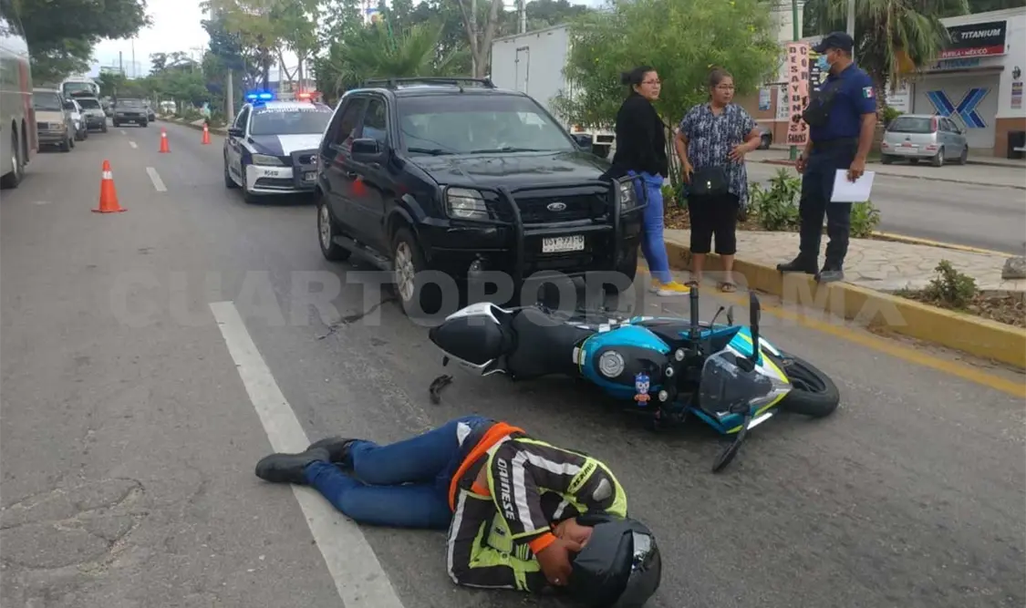 Tras ser valorado por paramédicos, el joven tuvo que ser hospitalizado. Ulises López / CP