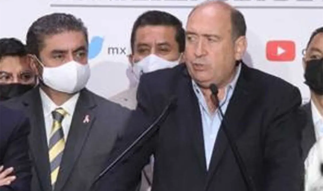 Rubén Moreira sostiene que Morena se alió a “fuerzas oscuras” para obtener triunfos en 2021. Cortesía
