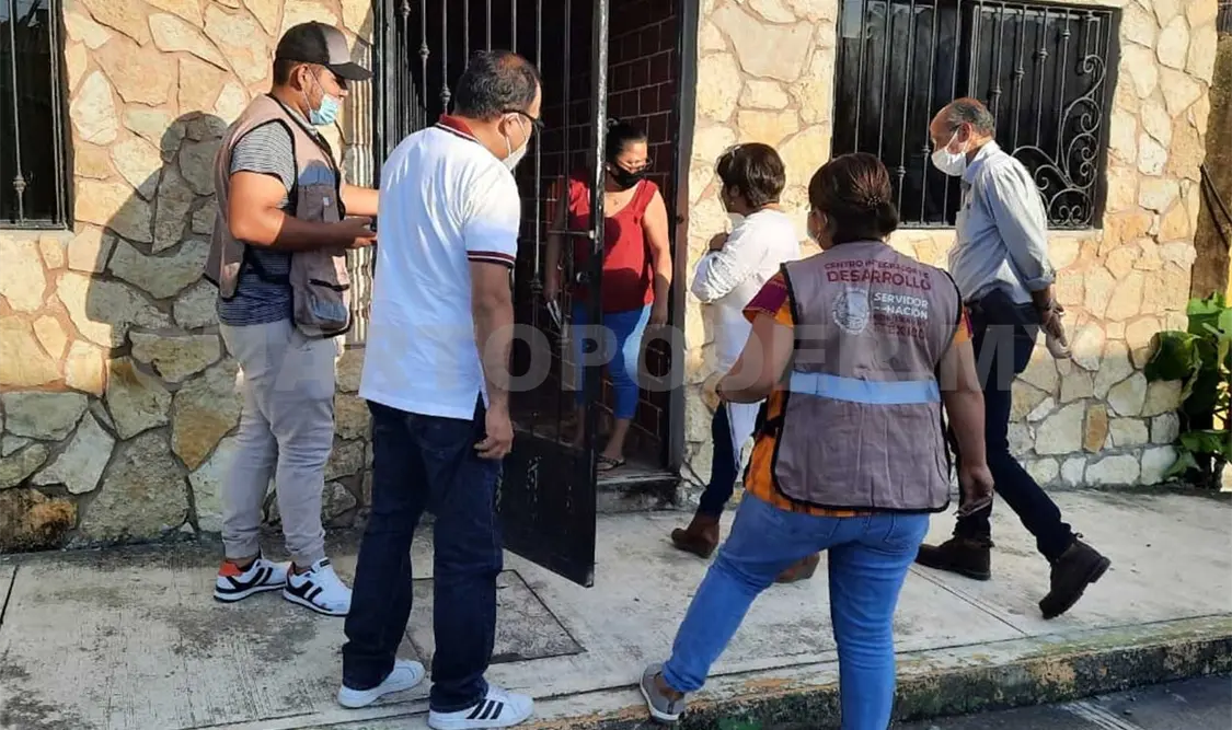 La Sedatu en conjunto con otras instancias del Gobierno Federal y Estatal han intervenido las viviendas. Cortesía