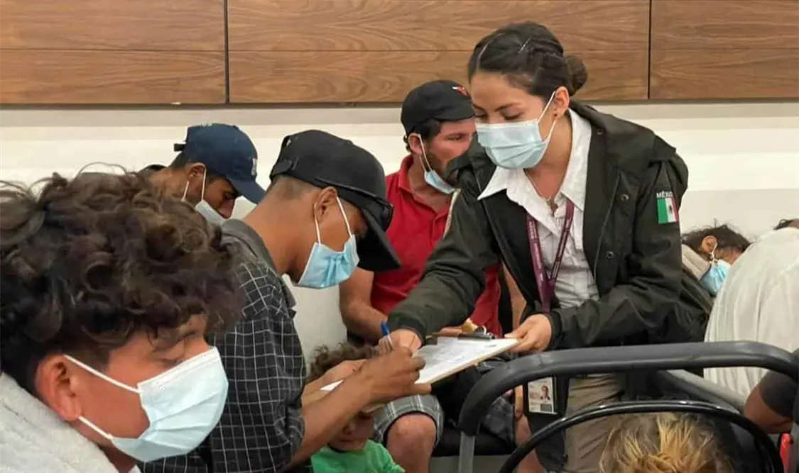 Se recordó que las visas no son para todos, sino para casos especiales , es decir, para el sector muy vulnerable. Cortesía