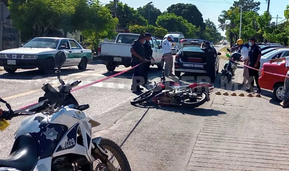 Fallida ejecución de dos motociclistas en Tonalá