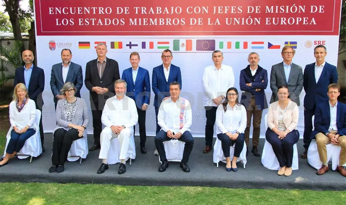 Chiapas y UE a favor del desarrollo: REC