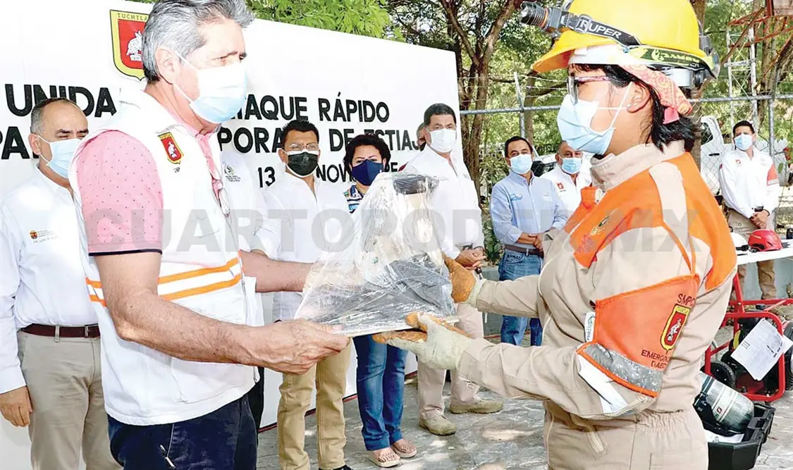 Se realizan actividades relacionadas al Plan Integral de Protección Civil. CP