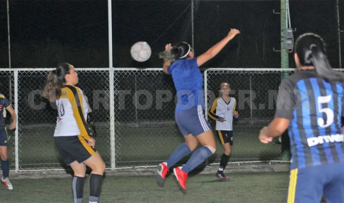 A base de pelotazos, Corzo FC intentó hacer daño a las multicampeonas pero no funcionó. Cortesía