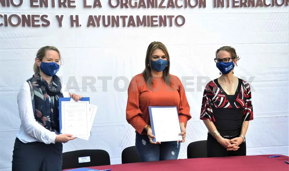 Ayuntamiento y OIM firman convenio de colaboración