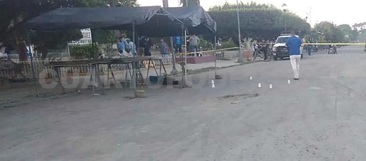 Matan de 14 balazos a sujeto en calidad de desconocido