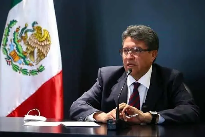 Ricardo Monreal, coordinador de Morena en el Senado. Cortesía