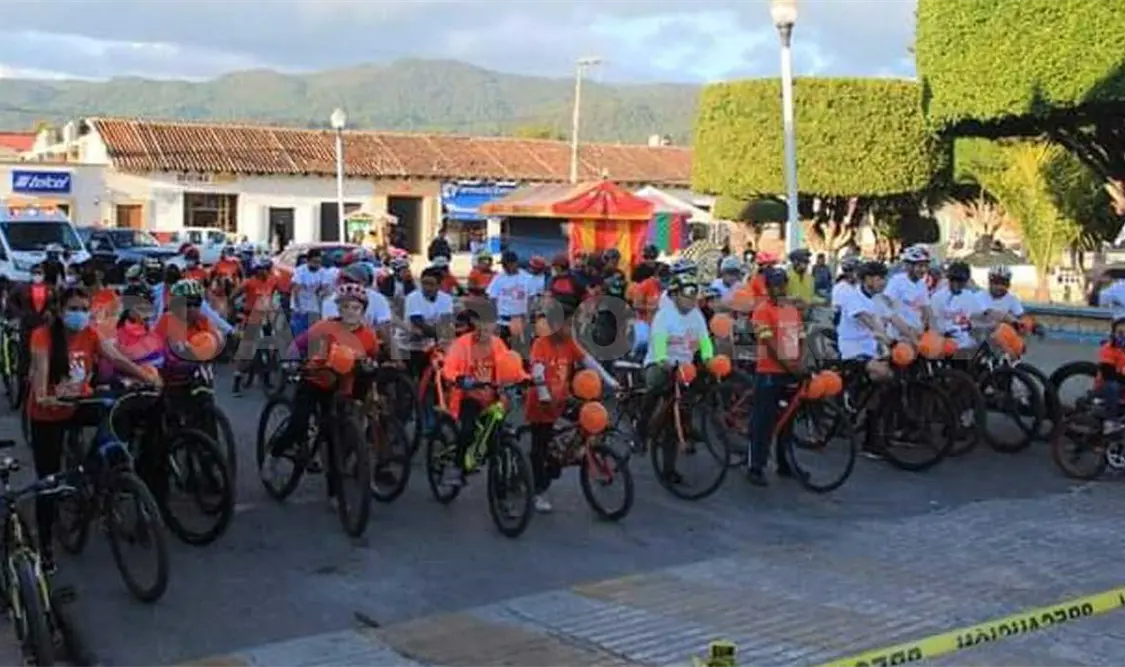 Participativa rodada ciclista de convivencia