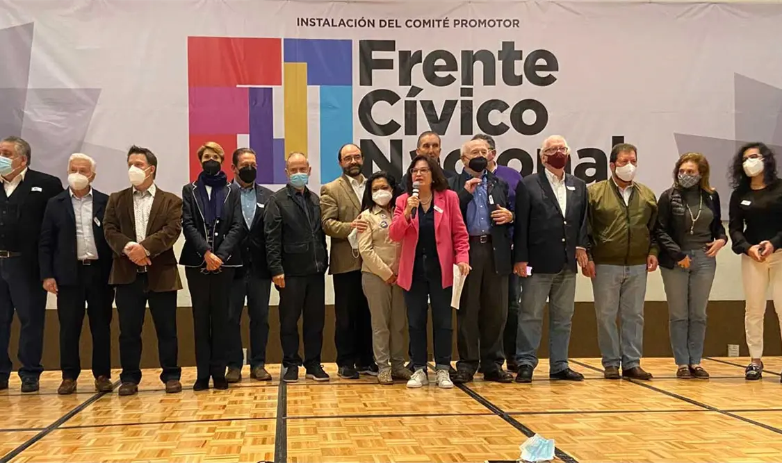 Frente impulsa candidato opositor para el 2024