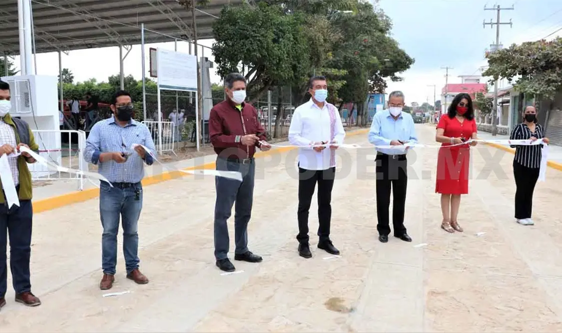 Escandón y Morales inauguran obras en El Jobo