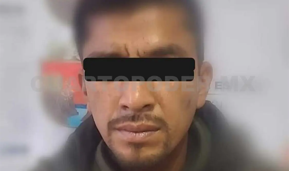 Violento sujeto agrede a policía; queda detenido
