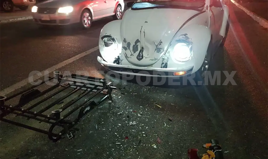 Dos choques en el mismo bulevar, la misma noche