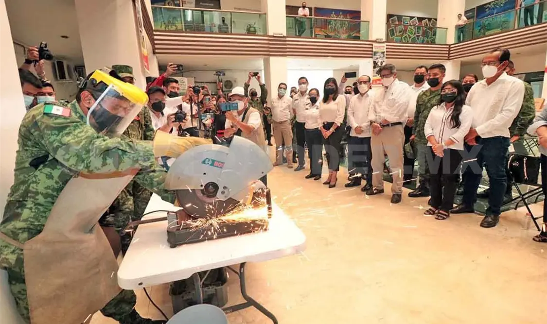 Inició en Tuxtla la Campaña de Canje de Armas 2021