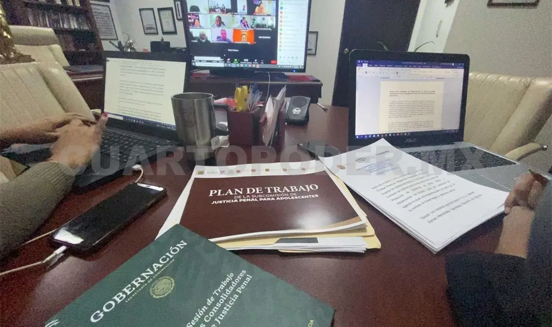 Preside 2.a Sesión de Justicia para Adolescentes