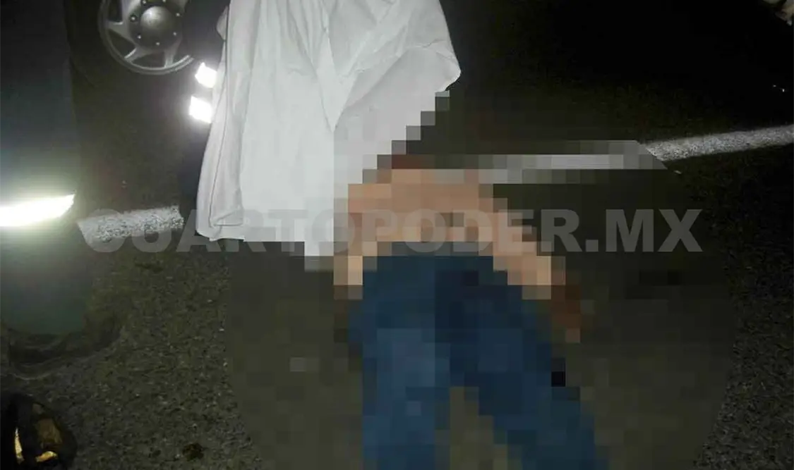 Peatón pierde la vida; fue atropellado en la carretera