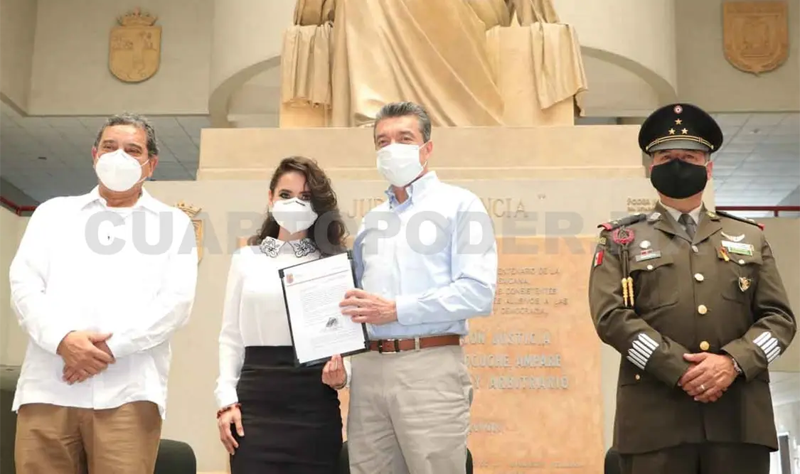 Asiste Escandón a entrega de nombramientos a jueces del PJE