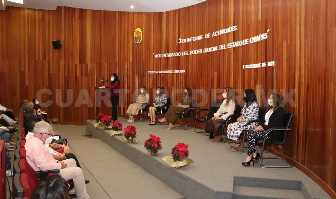 Presenta Voluntariado 3.er Informe de Actividades