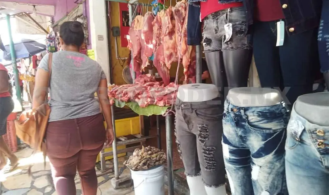 Surgen más ambulantes con venta de carne