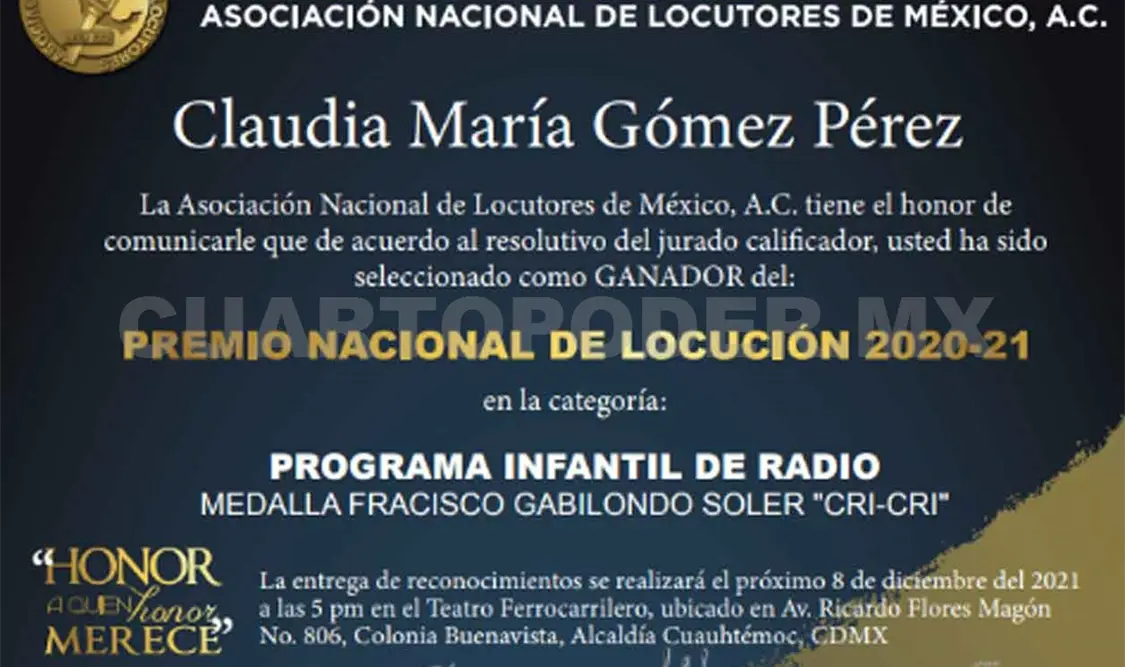 Reconocen a locutores de Los Altos