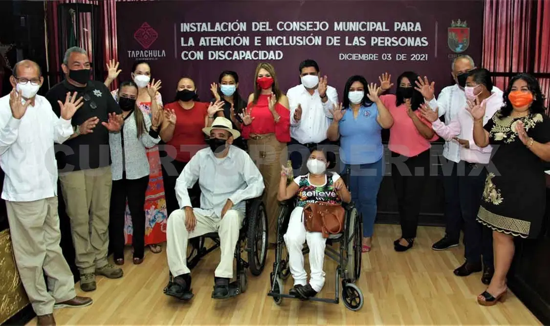 Conmemoran el Día de las Personas con Discapacidad