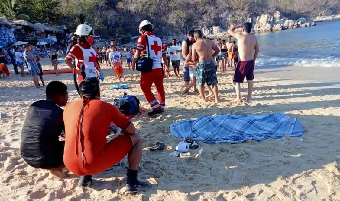 En lo que va del año suman 13 personas ahogadas en territorio oaxaqueño. Cortesía