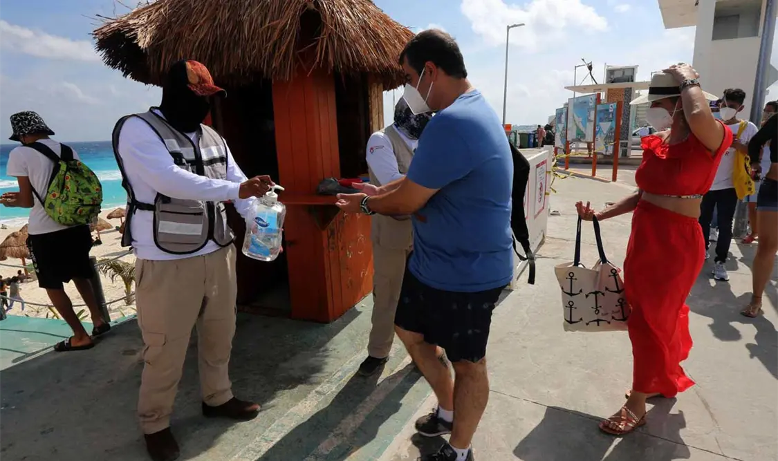 La Secretaría de Turismo reportó una disminución durante el primer trimestre del 2021. Cortesía