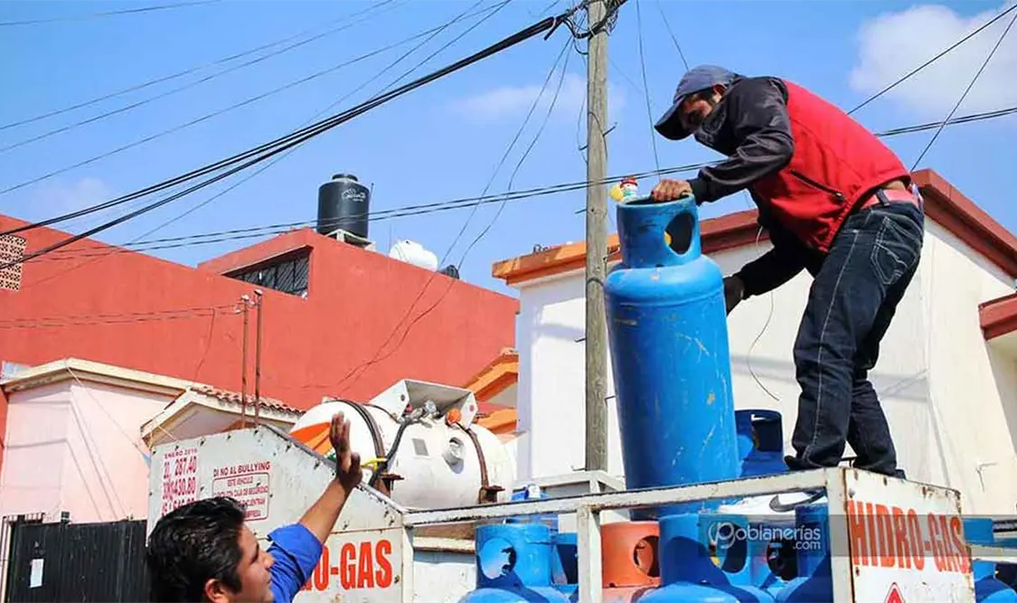 Gas LP hila tercera semana con reducción