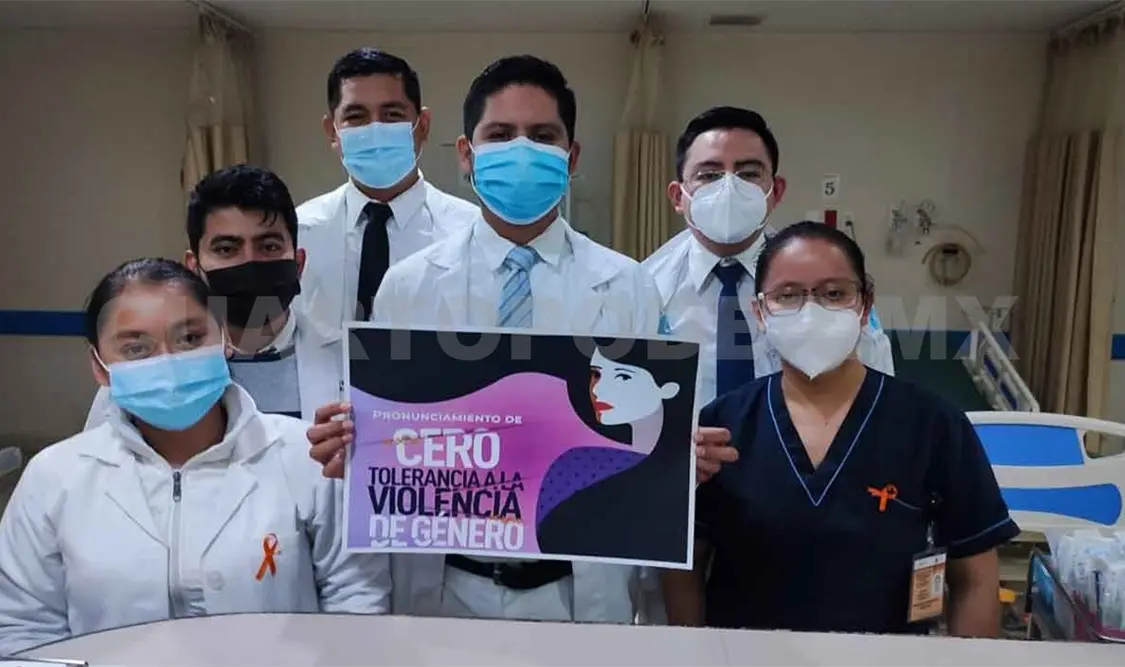 Se suma a campaña contra la violencia de género