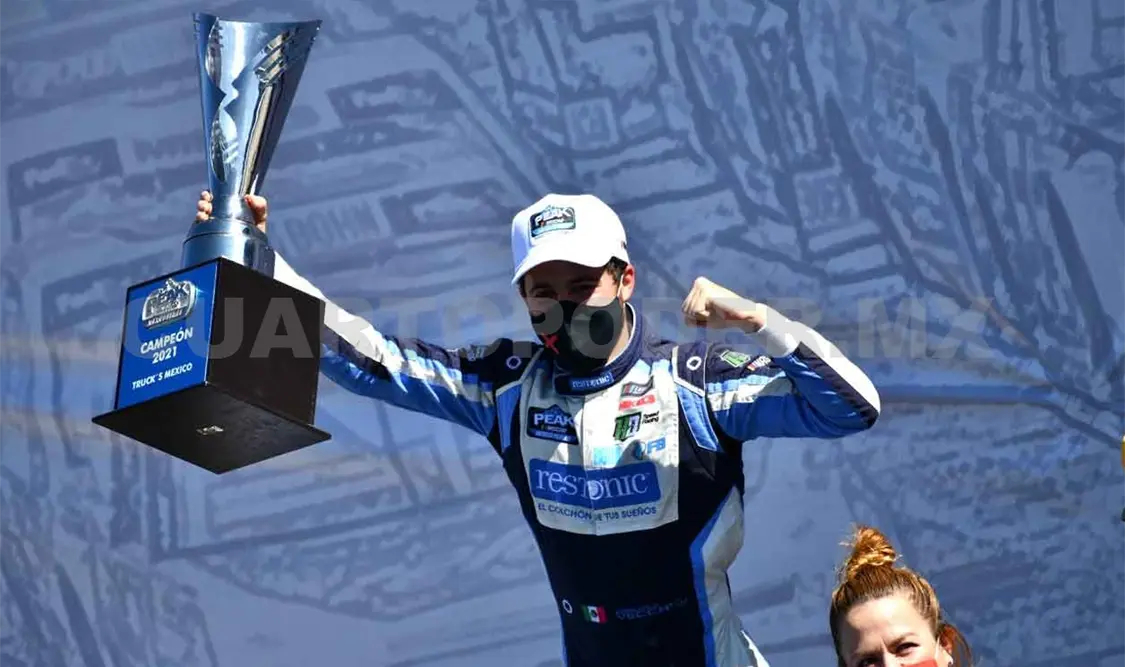 Giancarlo Vecchi, bicampeón de las Trucks