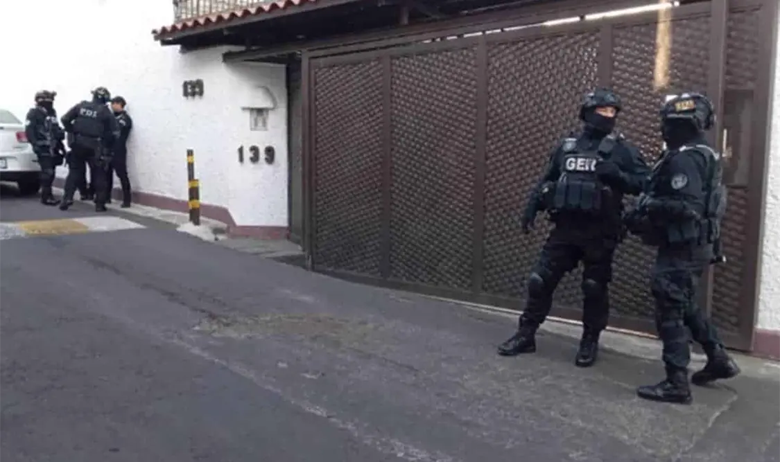 Realizaron dos operativos en un par de inmuebles. Cortesía