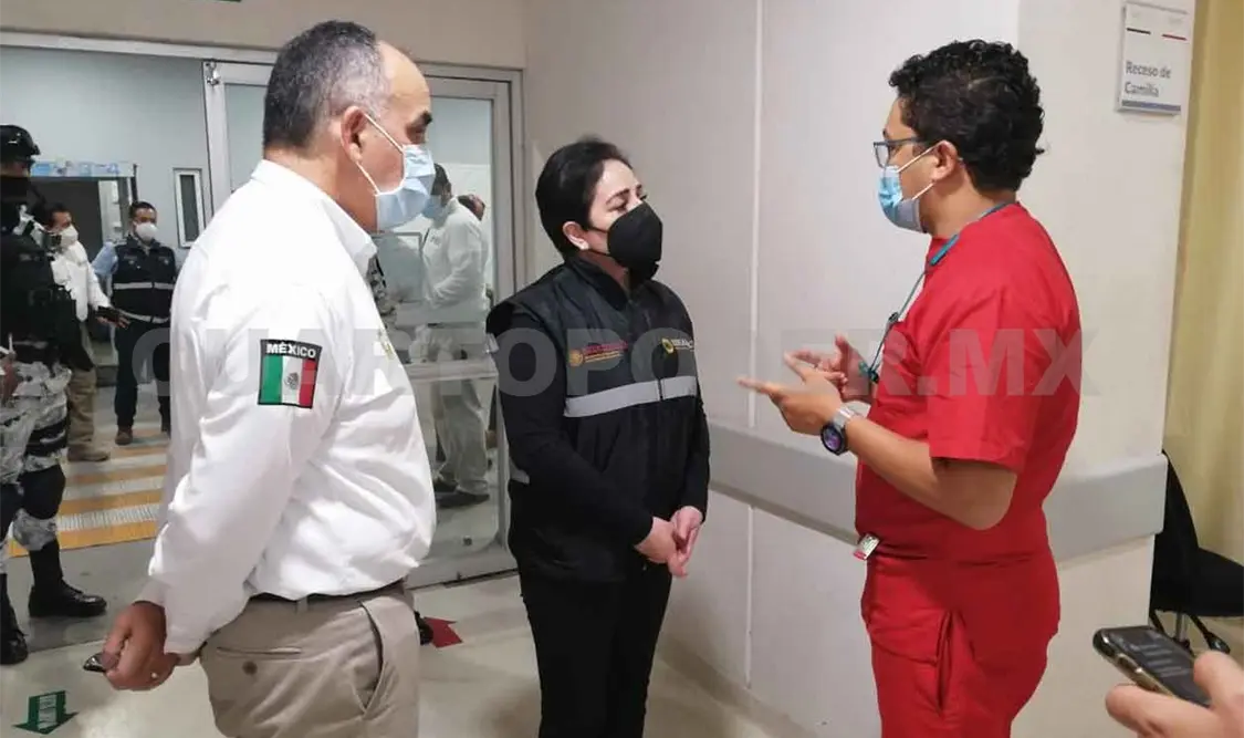 Continúa la atención a lesionados de accidente
