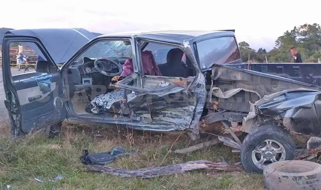 Un muerto y cuatro heridos en aparatoso encontronazo
