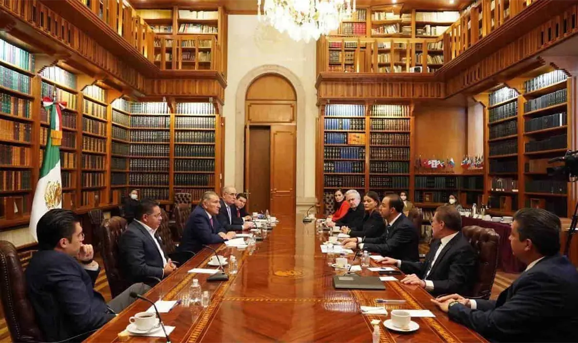 PAN acuerda mesas de trabajo con el Gobierno y pide parar la confrontación. Cortesía