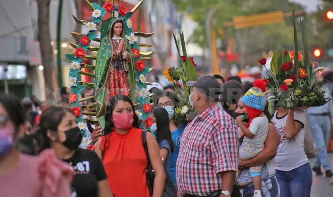 Paz y armonía en festejos a la Virgen