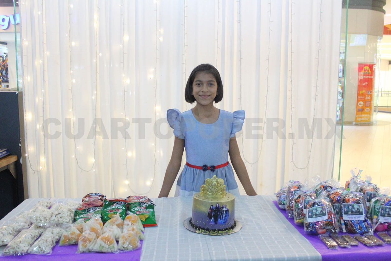 Judith cumplió 10 años